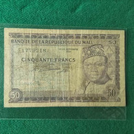 MALI 50 FRANCS 1960 - Malí