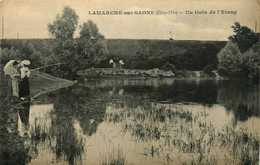 Lamarche Sur Saône * Un Coin De L'étang Du Village * Pêche à La Ligne - Sonstige & Ohne Zuordnung