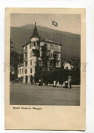 289247 SWITZERLAND WEGGIS Hotel Victoria Vintage Postcard - Unclassified