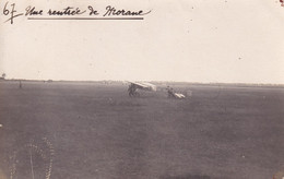 Avion - Aviation - Carte Postale Photographique Ancienne Animée D'un Avion  -  Une Rentrée De Morane - ....-1914: Precursores