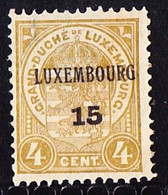 Luxembourg 1915 Prifix Nr. 99 - Prematasellados