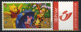 België 3274 - Duostamp - Winnie The Pooh - Paraplu - Disney - Personalisierte Briefmarken