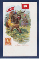 CPA Siam Thaïlande Non Circulé éléphant Poste Facteur - Thaïland