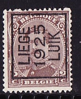 Luik 1925  Typo Nr. 113A - Sobreimpresos 1922-26 (Alberto I)