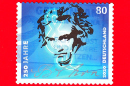 GERMANIA - Usato - 2020 - 250 Anni Della Nascita Di Ludwig Van Beethoven - 80 - Used Stamps