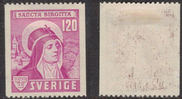 RELIGION HOLY MEN ST SAINT SANTA BIRGITTA BRIDGET BRIGIDA SWEDEN SUEDE SCHWEDEN 1941 Mi 289 C FACIT 336 A MH - Théologiens