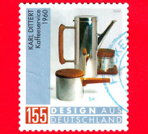 GERMANIA - Usato - 2020 - Design - Elettrodomestici - Servizio Da Caffè Di Karl Dittert - 155 - Used Stamps