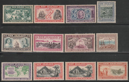 New Zeland 1940 Centennial Set MH 613/24 - Neufs