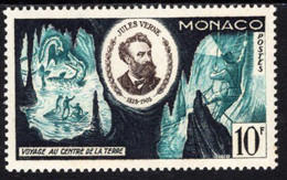 Monaco - 1955 -  50th Anniversary Of Death Of Jules Verne - Mint Stamp - Nuovi