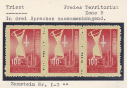 Italien-Triest-Briefmarken Zusammenhängend-postfrisch ** - Gebraucht