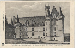 86        Vouneuil Sur Vienne -   Le Chateau De Chistre -  Vue Prise A L'est - Vouneuil Sur Vienne