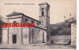 SCANSANO ( GROSSETO ) - CHIESA DELLA BOTTE F/PICCOLO VIAGGIATA - Grosseto