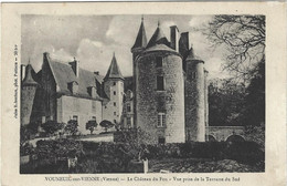 86        Vouneuil Sur Vienne -   Le Chateau Du Fou -   Vue Prise   De La Terrasse Du Sud - Vouneuil Sur Vienne