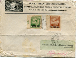 RUSSIE LETTRE DEPART MOSCOU 13-2-31 POUR L'ALLEMAGNE - Lettres & Documents