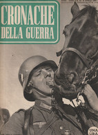 Giornale - Cronache Della Guerra - Roma - 6 Aprile 1940 (nel Retro Immagine Donne Illustrata Da Boccasile) - Weltkrieg 1939-45