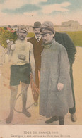 Tour De France 1910. Garrigou à Son Arrivée Au Parc Des Princes. Scan - Cycling