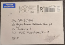 Austria 2021 - ATM Postage Paid - Registered Priority  ( Label ) Letter - Storia Postale