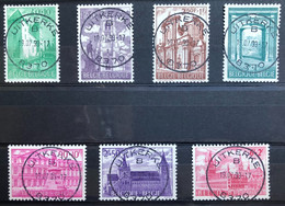 België, 1962, Nr 1205/11, Prachtig Gestempeld UITKERKE, OBP 6.5€ - Used Stamps