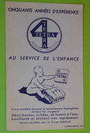 Buvard 328 - Laboratoire - Couches TETRA - Etat D'usage : Voir Photos- 13x21 Cm Environ - Année 1950 - Produits Pharmaceutiques