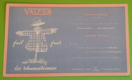Buvard 331 - Laboratoire Lafon - VALFON - Épouvantail - Etat D'usage : Voir Photos- 21x13 Cm Environ - Année 1960 - Produits Pharmaceutiques
