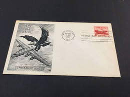 (4 C 19) USA FDC Cover - 1947 - Aviation - 1941-1950