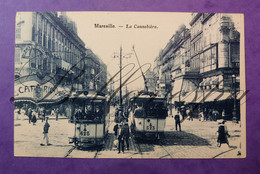 Marseille Cannebière Cafe Richi-Tramway Tram 626 & Tram 5223 - Tramways