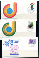 UN 1980 9 First Day Of Issue Covers  11924 - Verzamelingen & Reeksen