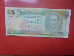 BARBADES 5$ 2012 Peu Circuler (B.26) - Barbades