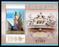 XG1633 Hungary 2021 Spa Architecture Sculpture S/S MNH - Nuovi