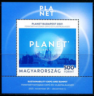 XG1636 Hungary 2021 Earth Sustainability Summit Architecture, Etc. M MNH - Nuovi