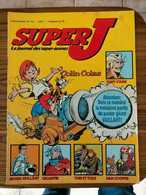 Super J N° 49 Poster MICHEL VAILLANT Dan Cooper GIGANTIK Tony Stark 1979 BIEN - Pif & Hercule