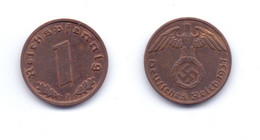 Germany 1 Reichspfennig 1937 F - 1 Reichspfennig