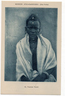 CPA  BURKINA FASO EX HAUTE VOLTA     -   MISSION OUAGADOUGOU  -   FEMME PEUHL - Burkina Faso