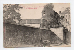 - CPA PARIS (75) - Restes De L'Ancien Hôtel Dieu, Rue St Julien-le-Pauvre - - Gezondheid, Ziekenhuizen