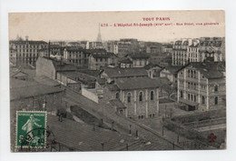 - CPA PARIS (75) - L'Hôpital St-Joseph 1907 - Rue Didot, Vue Générale - Edition Fleury 476 - - Santé, Hôpitaux