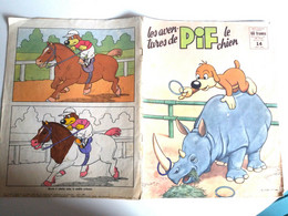 Les Aventures De PIF LE CHIEN Hercule N° 14 ARNAL 4-1959 VAILLANT Spoutnik - Pif & Hercule