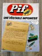 PIF GADGET N° 265 Placid Et Muzo PIFOU Léo HERCULE ARNAL VAILLANT Cezard TTBE - Pif & Hercule