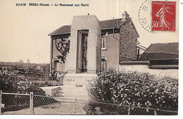51 - BERRU - Le Monument Aux Morts - Other Municipalities