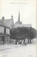 ABLIS - PLACE DE L'EGLISE - Ablis