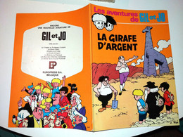 Les Aventures De GIL Et JO La Girafe D'argent  N° 4 JEF NYS Souple 48 Pages BIEN - Pif & Hercule