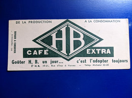 BUVARD  CAFE EXTRA HB RUE D'ISSY A VANVES - Café & Thé