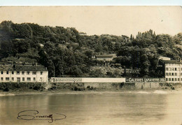 Lyon * Carte Photo * Les Bords Du Rhône * Publicité Pharmacie Du Serpent - Autres & Non Classés