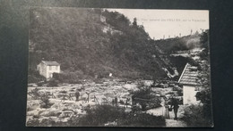 01 - BELLEGARDE SUR VALSERINE - DOUANIER AU PONT NATUREL DES OULIES SUR VALSERINE - - Bellegarde-sur-Valserine