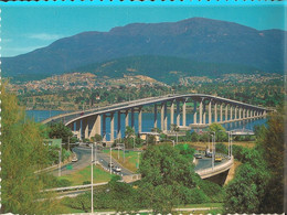 Hobart-tasman Bridge And Mount Wellington In Summer-cpm - Hobart