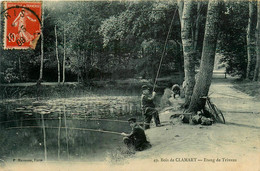 Clamart * Le Bois * étang De Trivaux * Pêche à La Ligne * Pêcheurs - Clamart