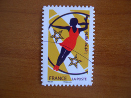 France  Obl   N° 1484 Oblitération Plume - Used Stamps