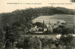 Eymoutiers * Vue Sur Le Château De Lafontmacaire * Passage Du Train - Eymoutiers