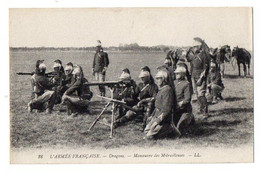 CPA 3227 - MILITARIA - Carte Militaire - L'Armée Française - Dragons - Manoeuvres Des Mitrailleurs - Manöver