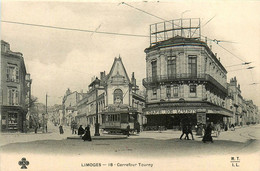 Limoges * Le Carrefour Tourny * Tramway Tram * Café De L'univers - Limoges