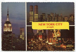 AK 015409 USA - New York City - Mehransichten, Panoramakarten